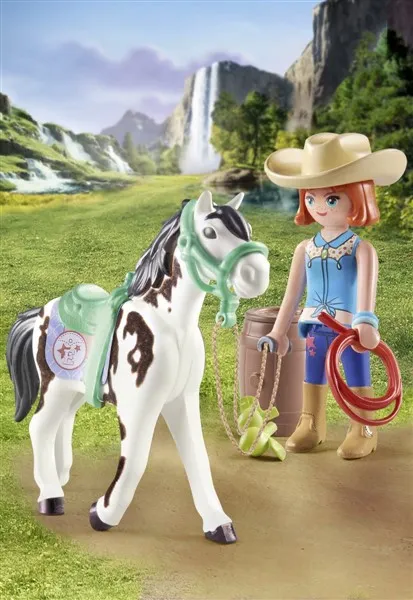 Playmobil Horses of Waterfall – Ellie en Sawdust 71358