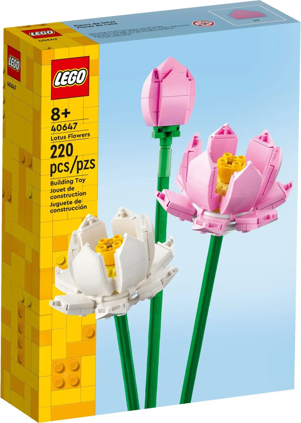 LEGO Flowers – Lotus bloemen 40647