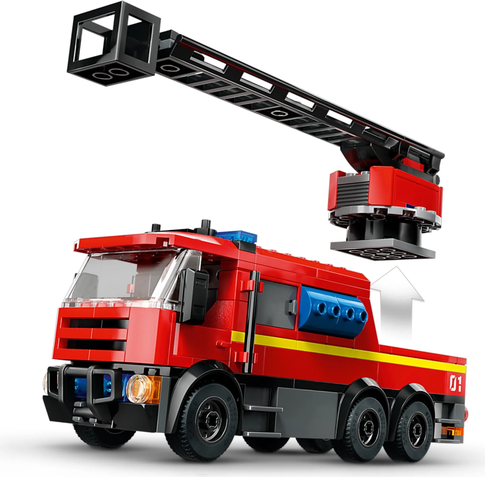 LEGO City Brandweerkazerne en brandweertruck 60414