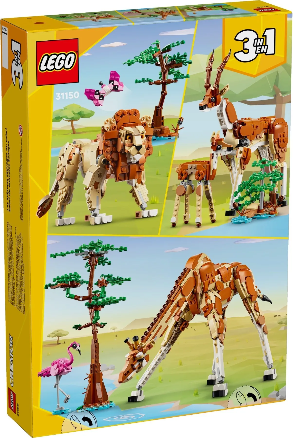 LEGO Creator Safaridieren 31150 LEGO Creator Safaridieren 31150