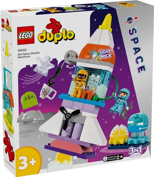 LEGO DUPLO 3-in-1 ruimteavontuur 10422 LEGO DUPLO 3-in-1 ruimteavontuur 10422
