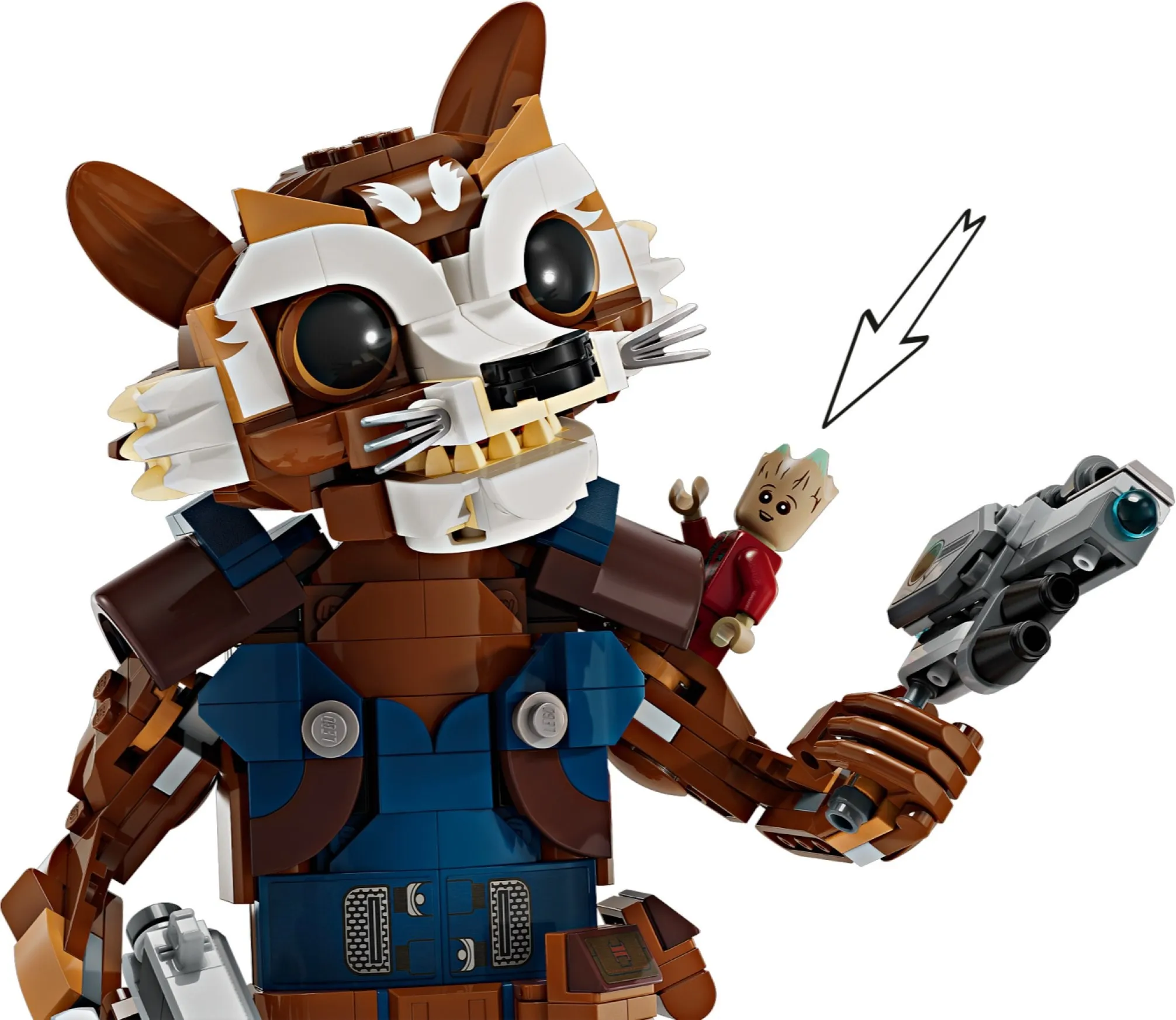 LEGO Marvel Rocket en Baby Groot 76282 LEGO Marvel Rocket en Baby Groot 76282