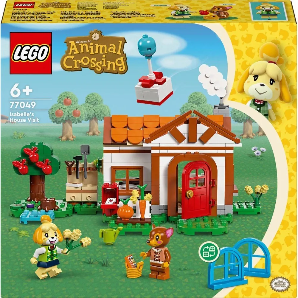 LEGO Animal Crossing Isabelle op visite 77049 LEGO Animal Crossing Isabelle op visite 77049