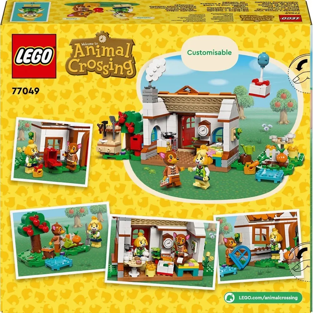LEGO Animal Crossing Isabelle op visite 77049 LEGO Animal Crossing Isabelle op visite 77049
