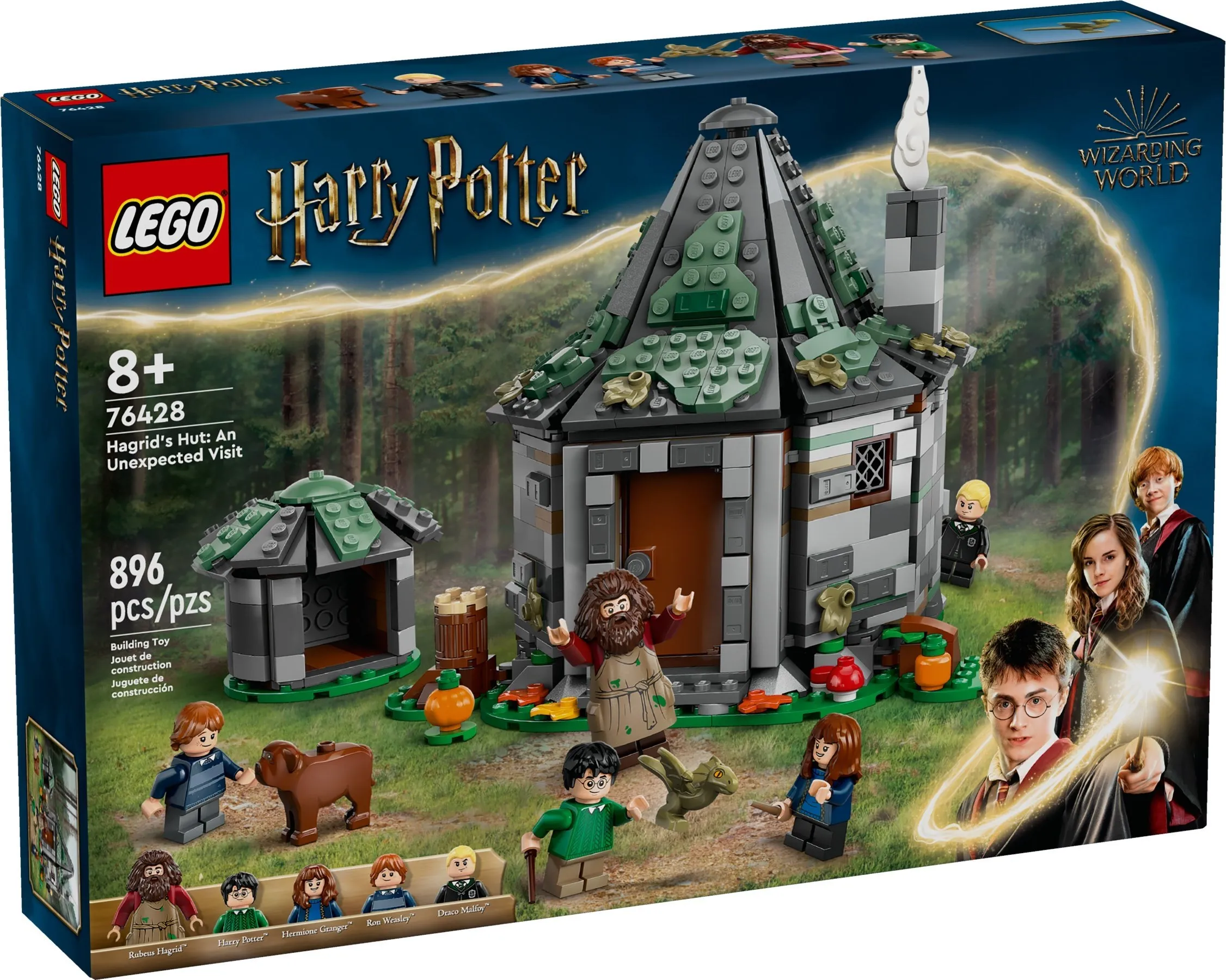 LEGO Harry Potter Hagrids huisje onverwacht bezoek 76428 LEGO Harry Potter Hagrids huisje onverwacht bezoek 76428