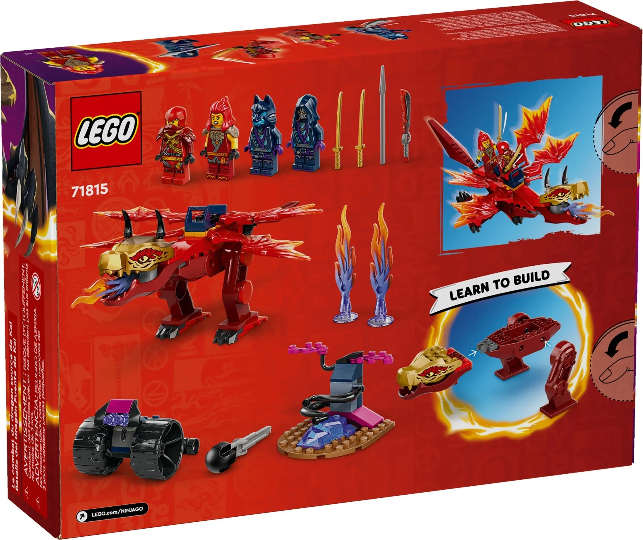 LEGO Ninjago Kai’s brondrakenstrijd 71815