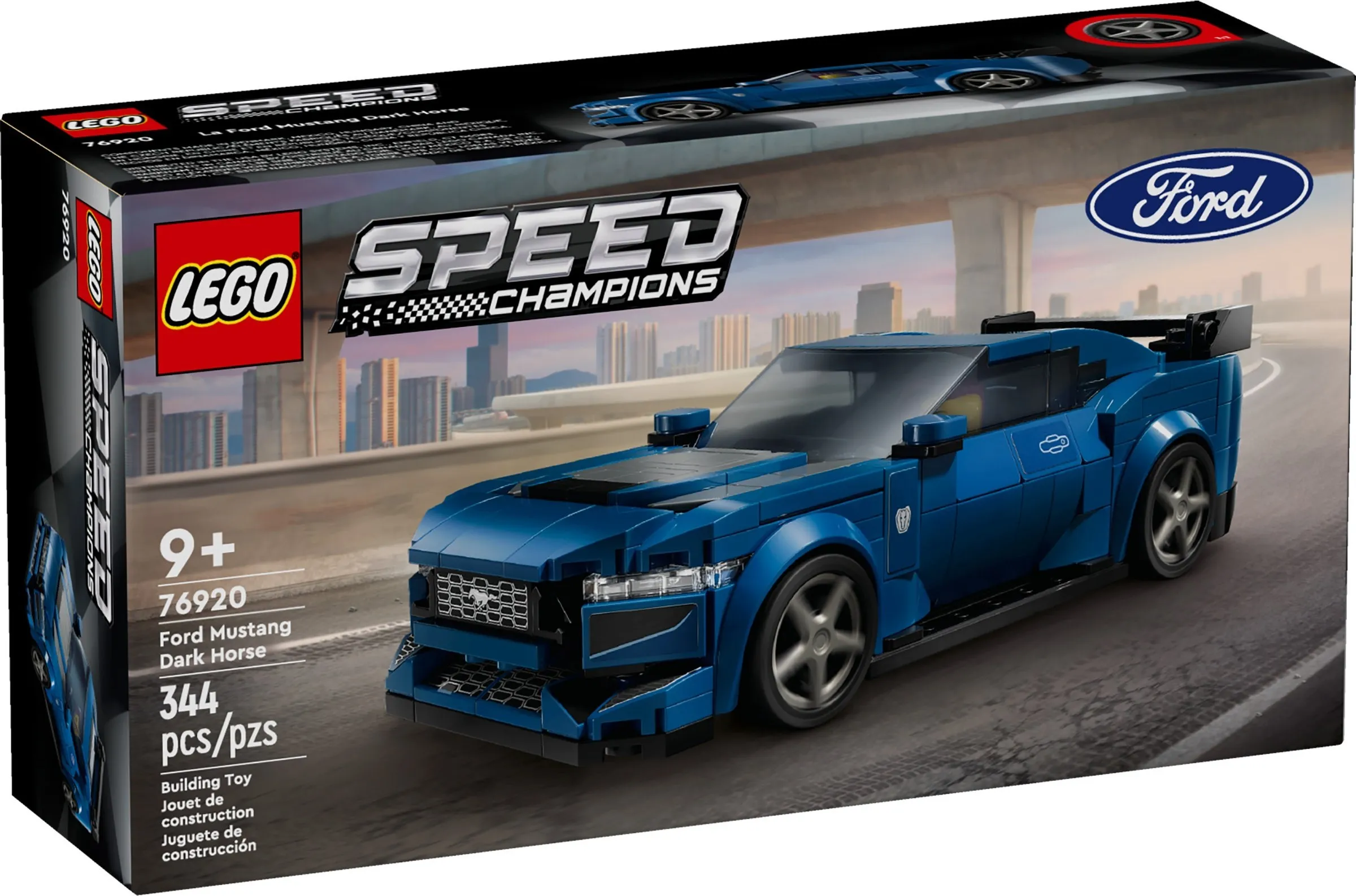 LEGO Speed Champions Ford Mustang Dark Horse sportwagen 76920 LEGO Speed Champions Ford Mustang Dark Horse sportwagen 76920
