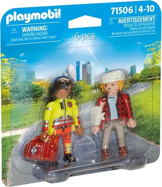 Playmobil duopack Paramedicus met patiënt 71506