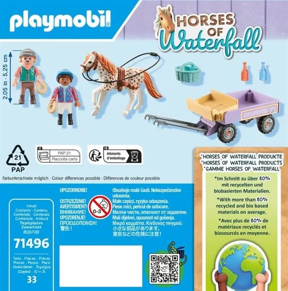 Playmobil Horses of Waterfall Ponykoets 71496