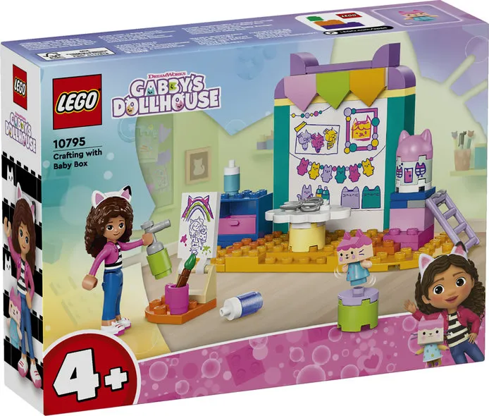 LEGO Gabby – Knutselen met Babykitty 10795 LEGO Gabby – Knutselen met Babykitty 10795