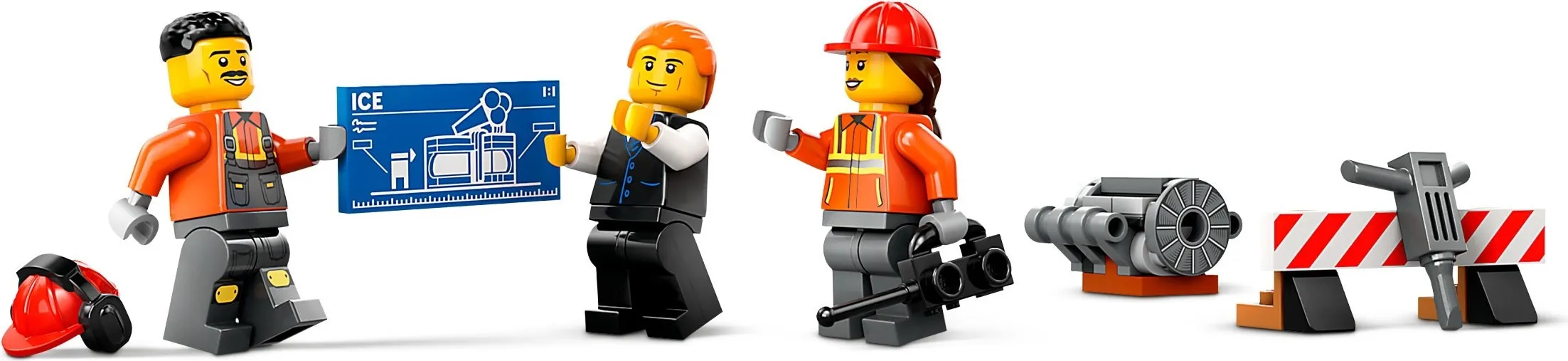 LEGO City Gele graafmachine 60420 LEGO City Gele graafmachine 60420