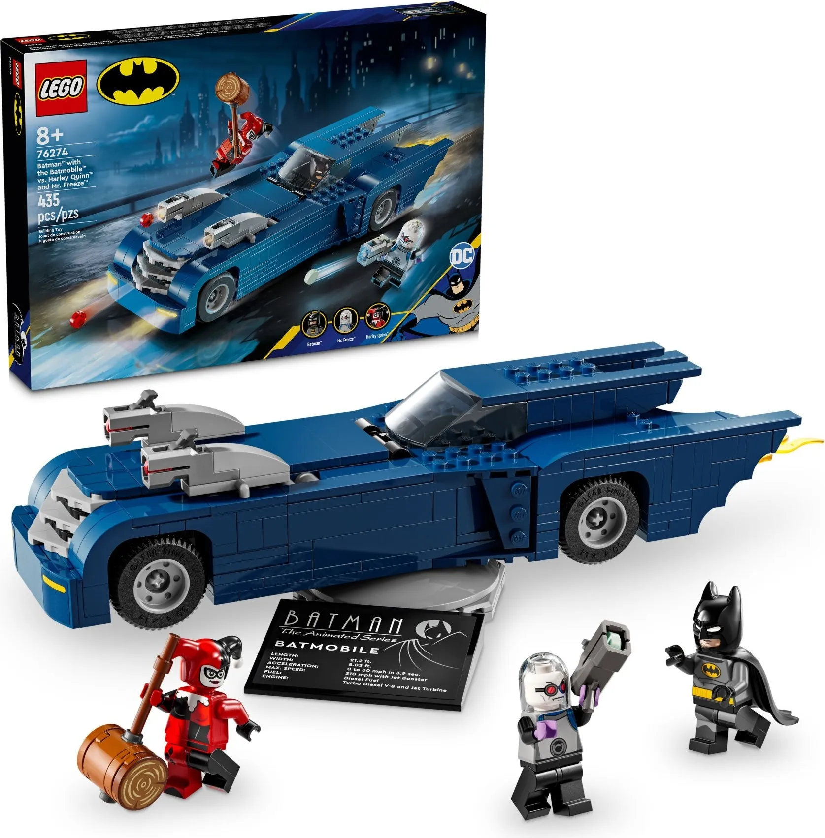 LEGO Batman & Batmobile vs Harley Quinn & Mr Freeze 76274 LEGO Batman & Batmobile vs Harley Quinn & Mr Freeze 76274