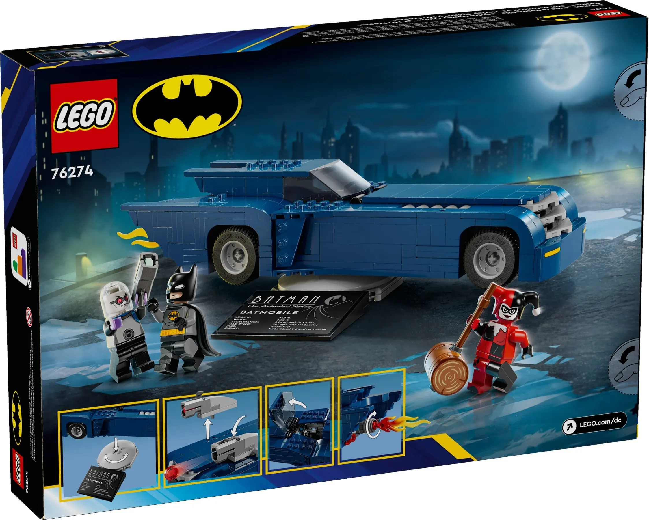 LEGO Batman & Batmobile vs Harley Quinn & Mr Freeze 76274 LEGO Batman & Batmobile vs Harley Quinn & Mr Freeze 76274