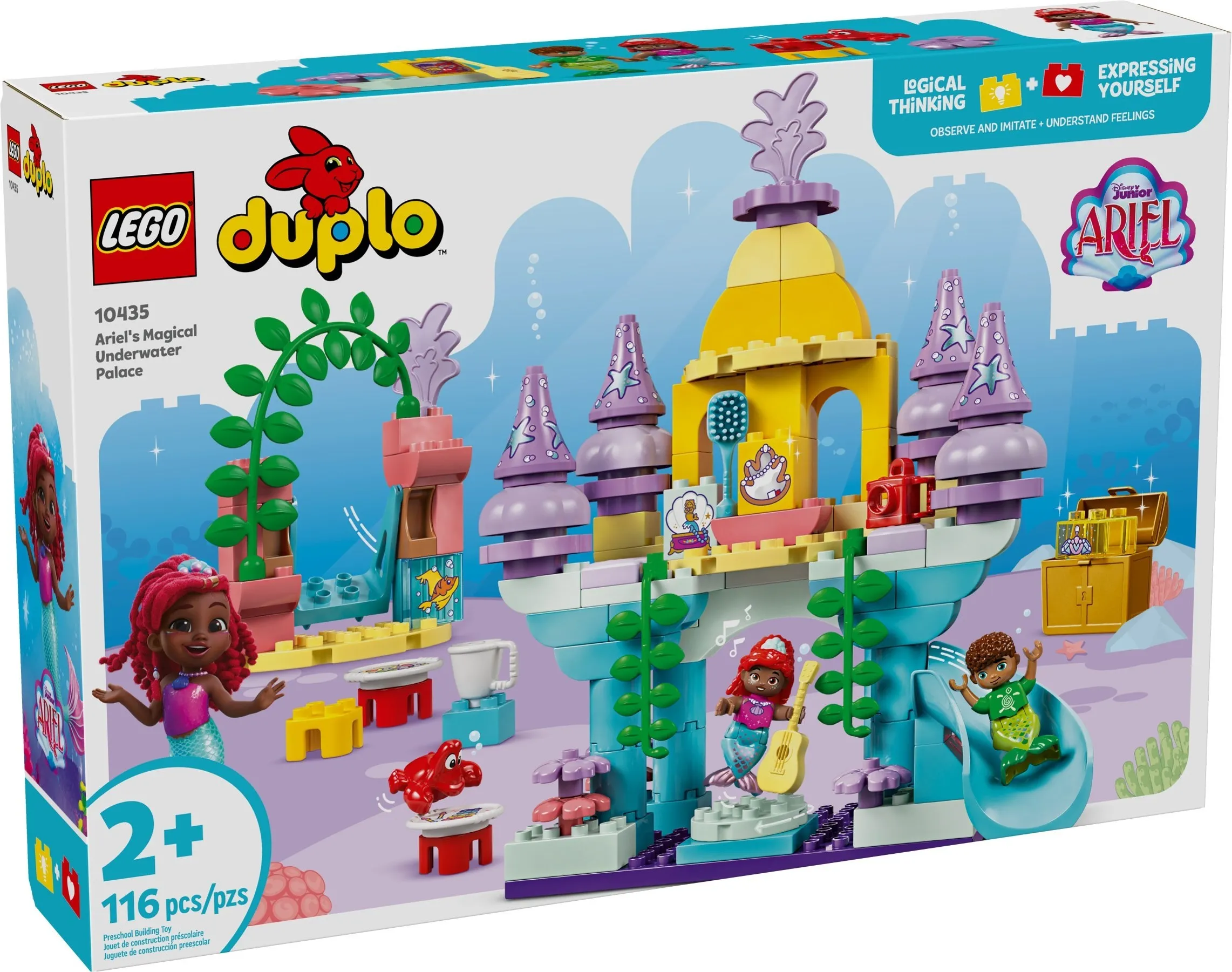 LEGO DUPLO Ariëls magische onderwaterpaleis 10435 LEGO DUPLO Ariëls magische onderwaterpaleis 10435