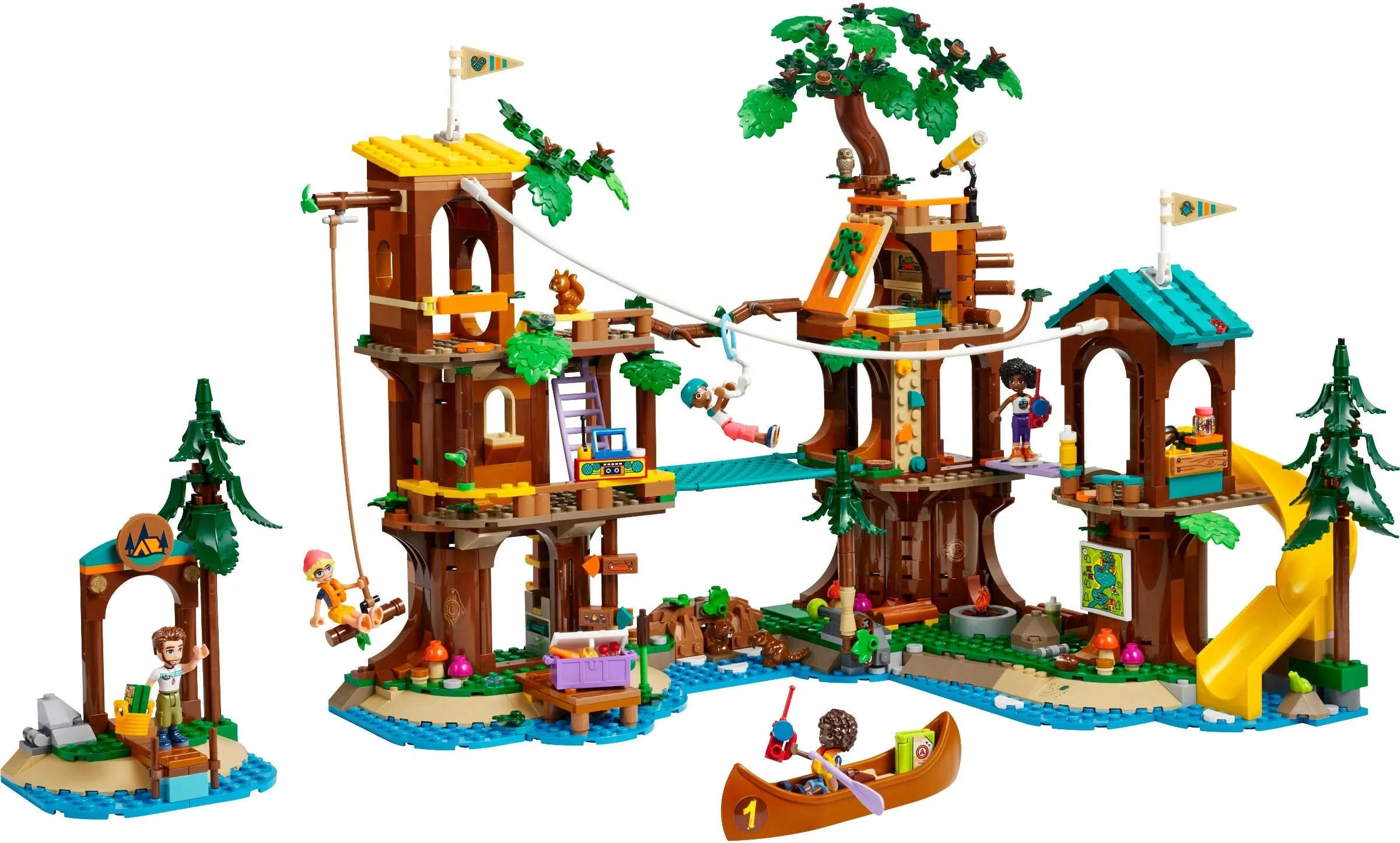 LEGO Friends Avonturenkamp boomhut 42631 LEGO Friends Avonturenkamp boomhut 42631