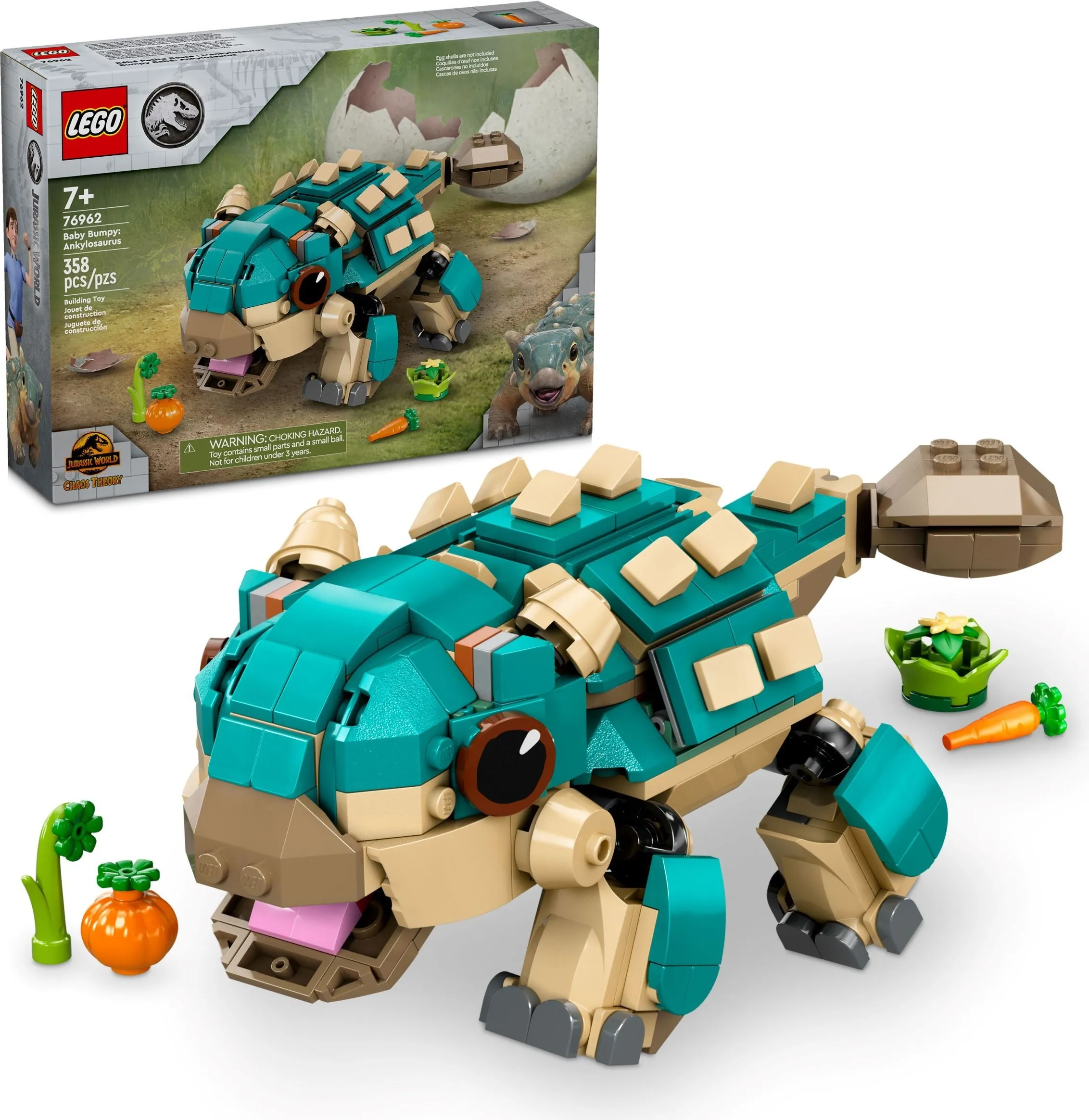 LEGO Jurassic World – Baby Bumpy: Ankylosaurus 76962 LEGO Jurassic World – Baby Bumpy: Ankylosaurus 76962