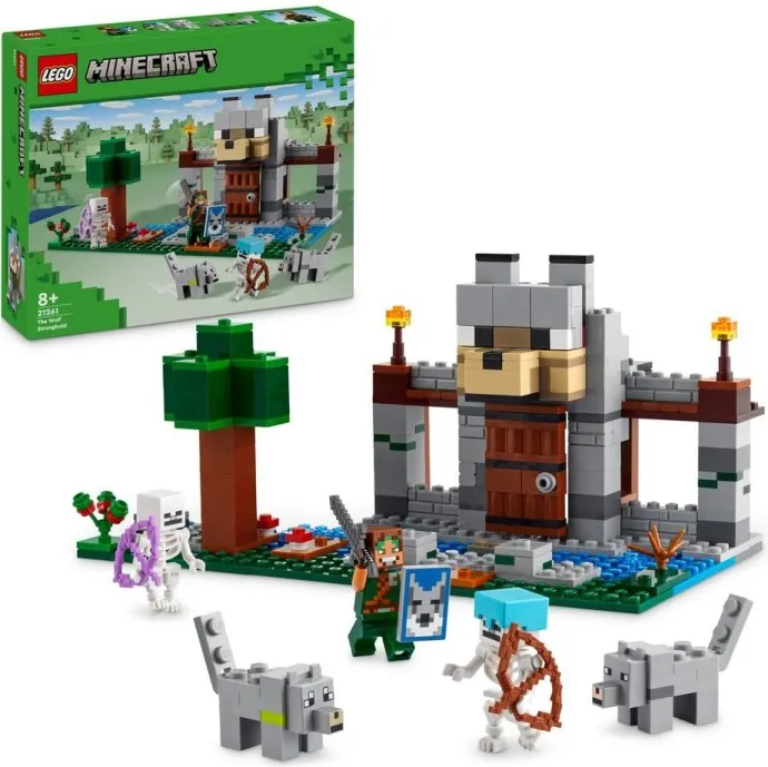 LEGO Minecraft De wolvenburcht 21261 LEGO Minecraft De wolvenburcht 21261