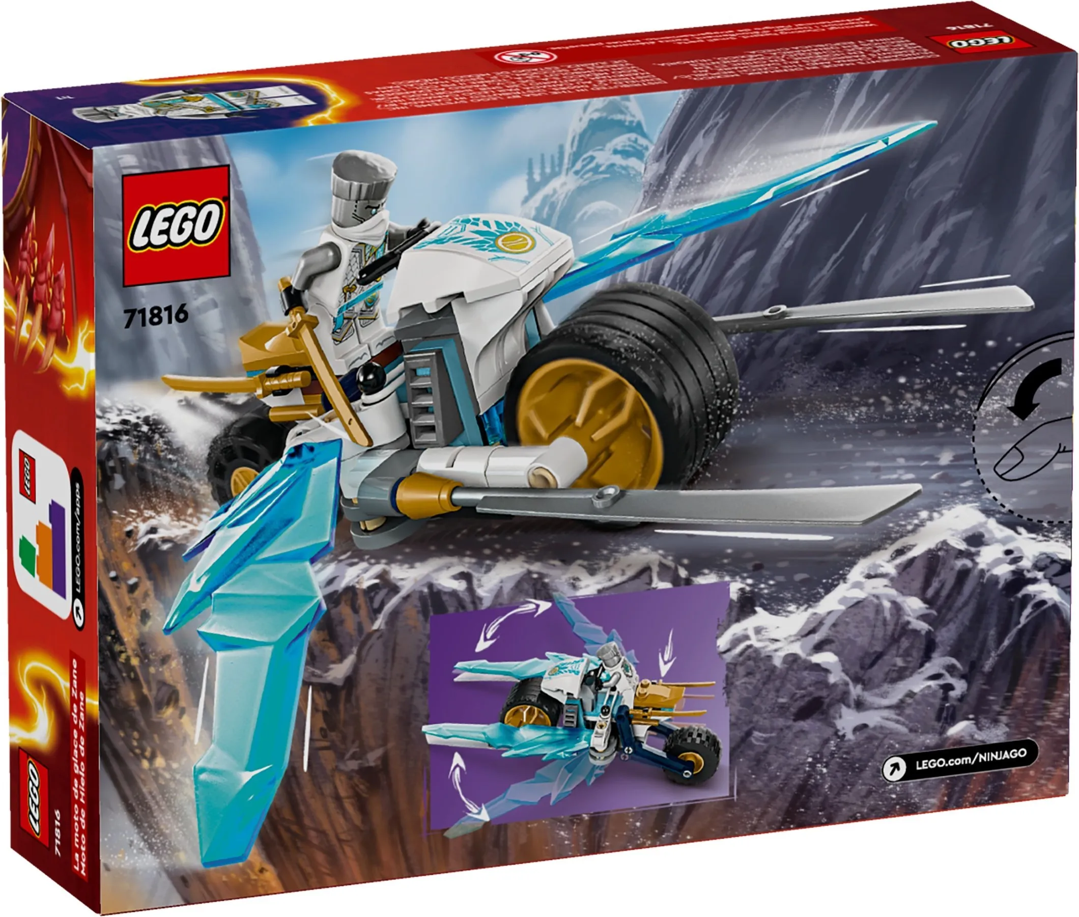 LEGO Ninjago Zane’s ijsmotor 71816 LEGO Ninjago Zane’s ijsmotor 71816