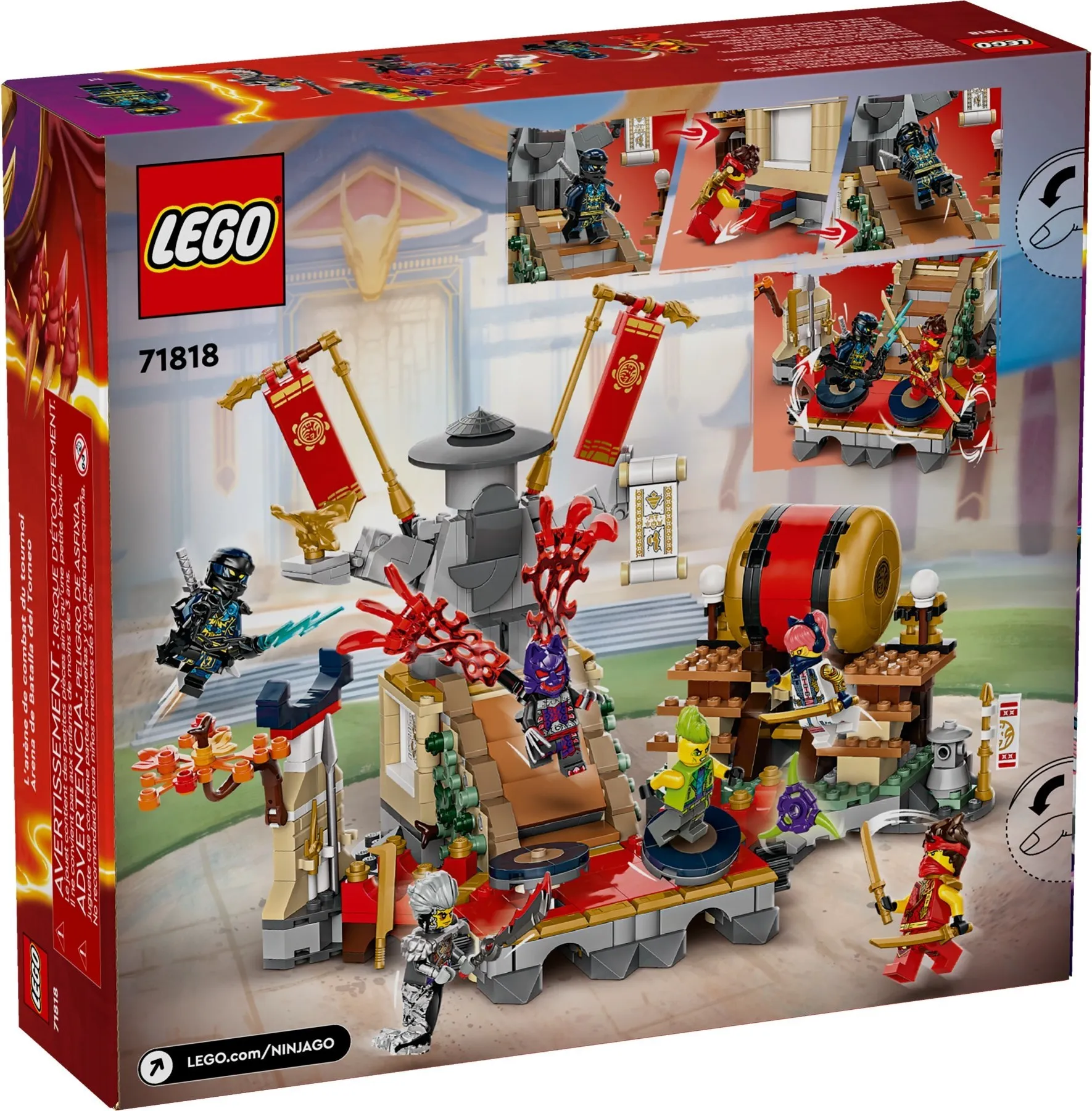 LEGO Ninjago Toernooi gevechtsarena 71818