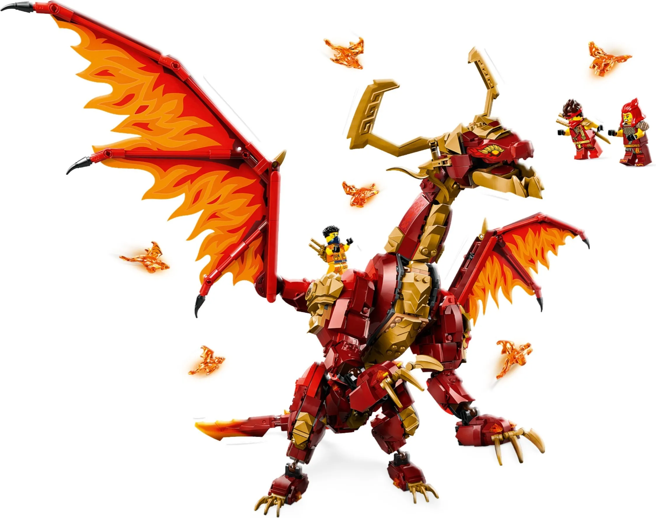 LEGO Ninjago Brondraak van Beweging 71822 LEGO Ninjago Brondraak van Beweging 71822