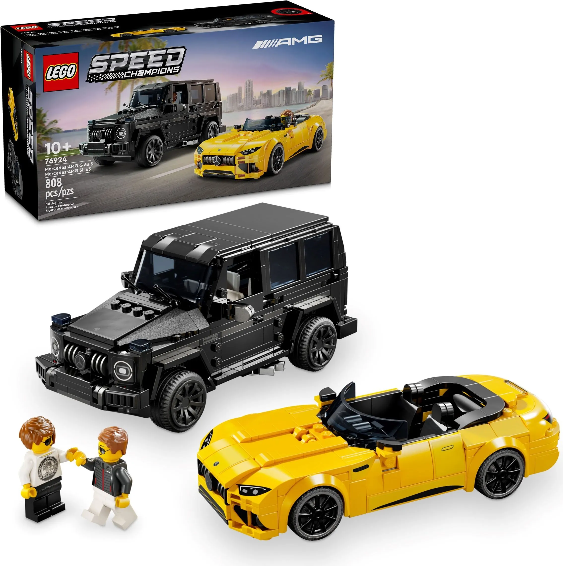 LEGO Speed Champions Mercedes-AMG G 63 en Mercedes-AMG SL 63 76924 LEGO Speed Champions Mercedes-AMG G 63 en Mercedes-AMG SL 63 76924