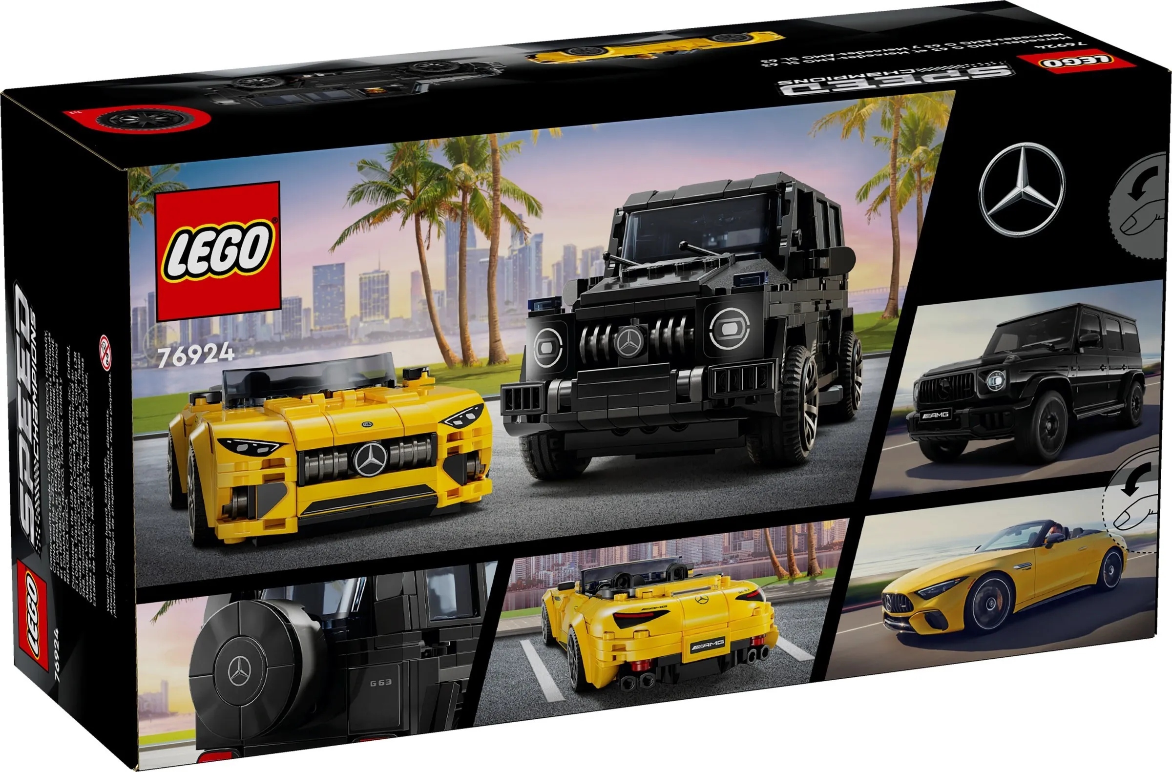 LEGO Speed Champions Mercedes-AMG G 63 en Mercedes-AMG SL 63 76924 LEGO Speed Champions Mercedes-AMG G 63 en Mercedes-AMG SL 63 76924