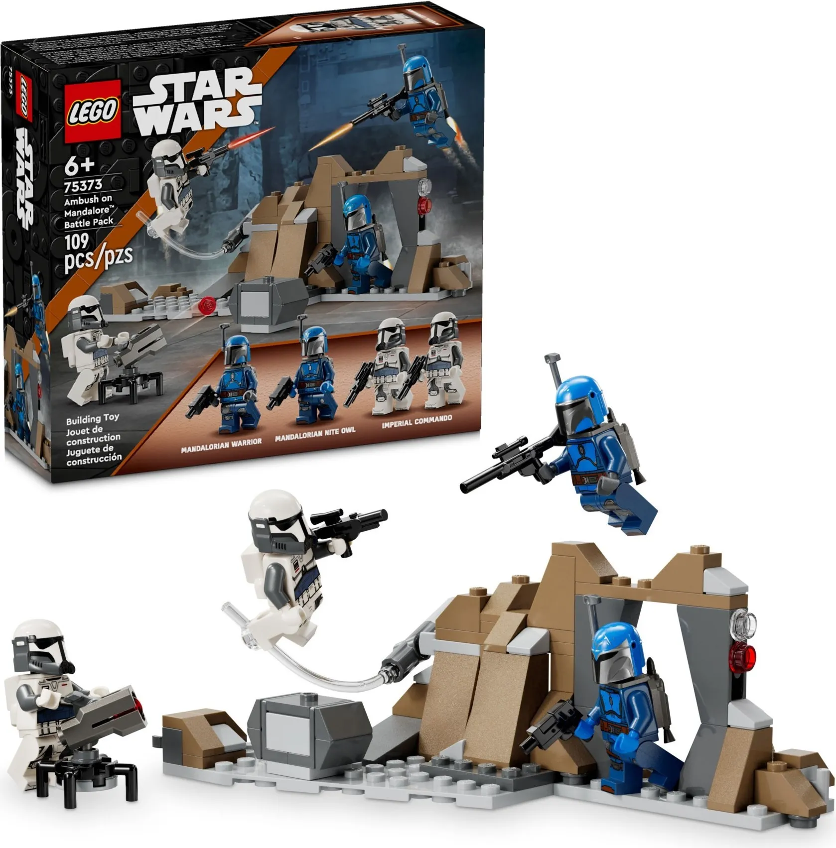 LEGO Star Wars Hinderlaag op Mandalor Battle Pack 75373