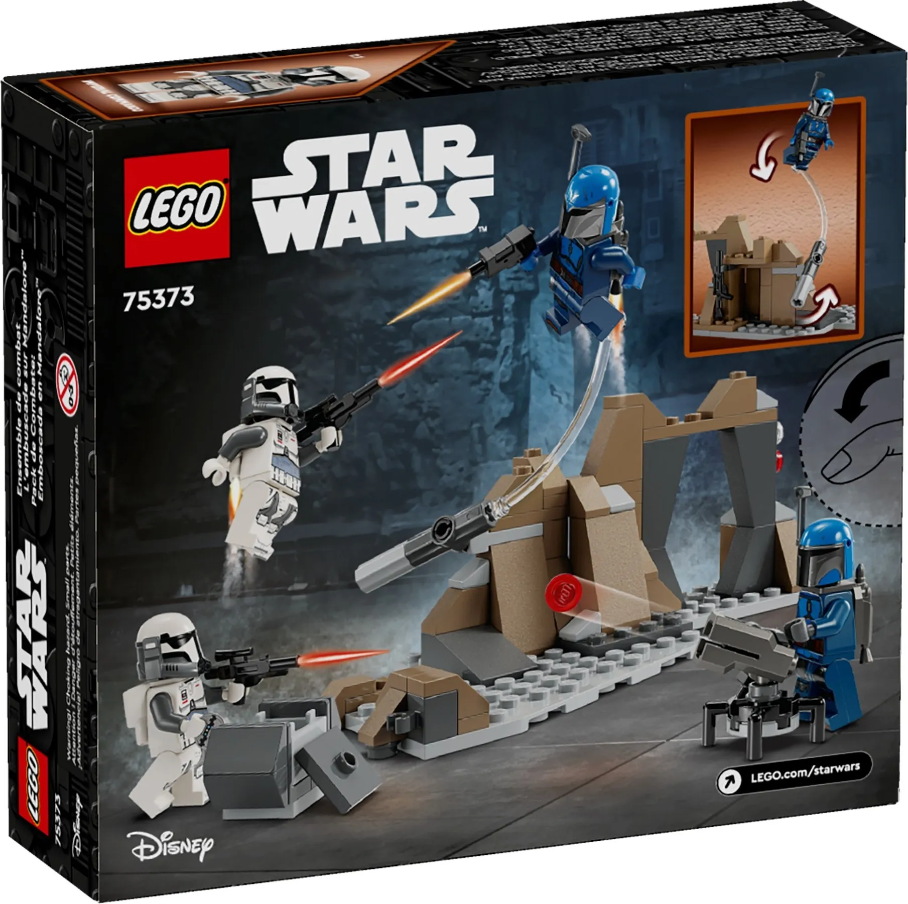 LEGO Star Wars Hinderlaag op Mandalor Battle Pack 75373 LEGO Star Wars Hinderlaag op Mandalor Battle Pack 75373