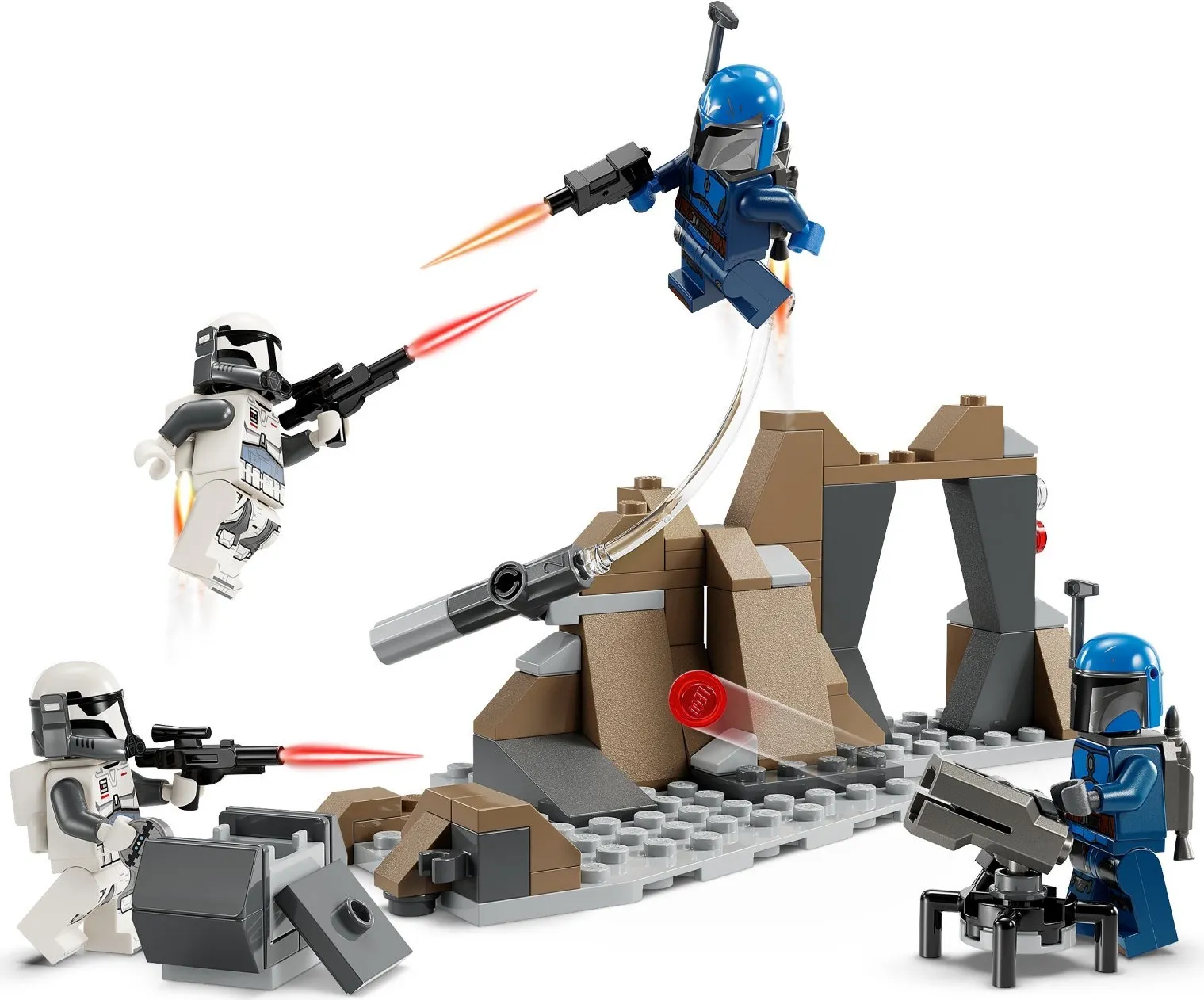 LEGO Star Wars Hinderlaag op Mandalor Battle Pack 75373 LEGO Star Wars Hinderlaag op Mandalor Battle Pack 75373