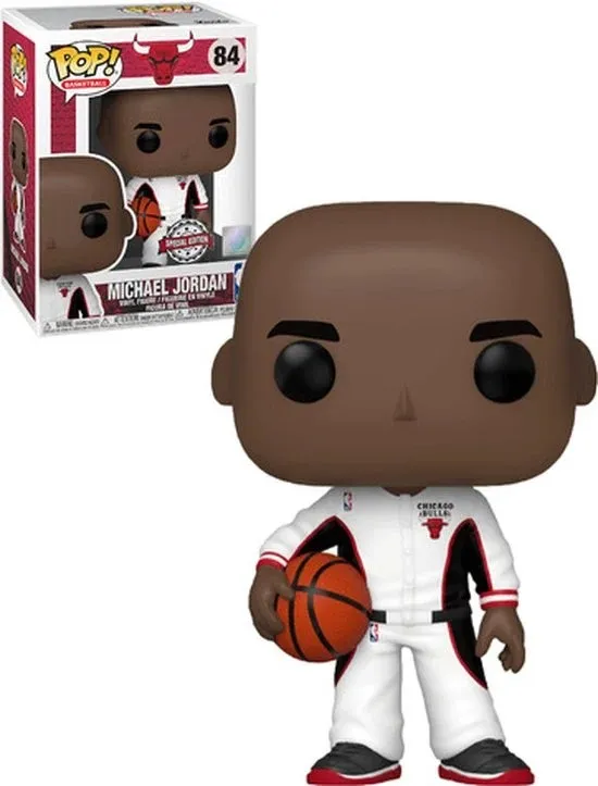 Funko POP 54541 NBA – Michael Jordan White Warmup suit SE 84