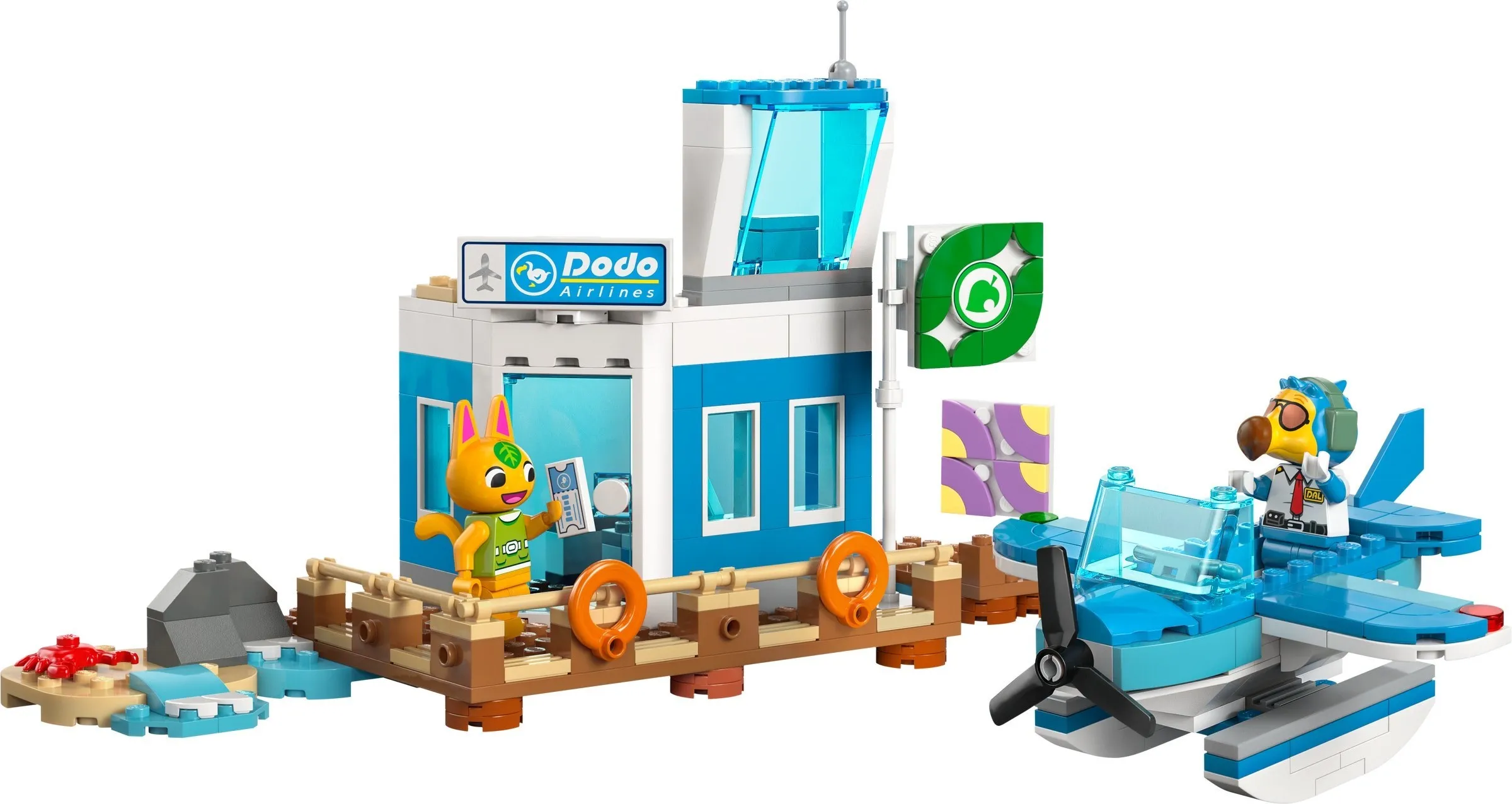 LEGO Animal Crossing Vlieg met Dodo Airlines 77051