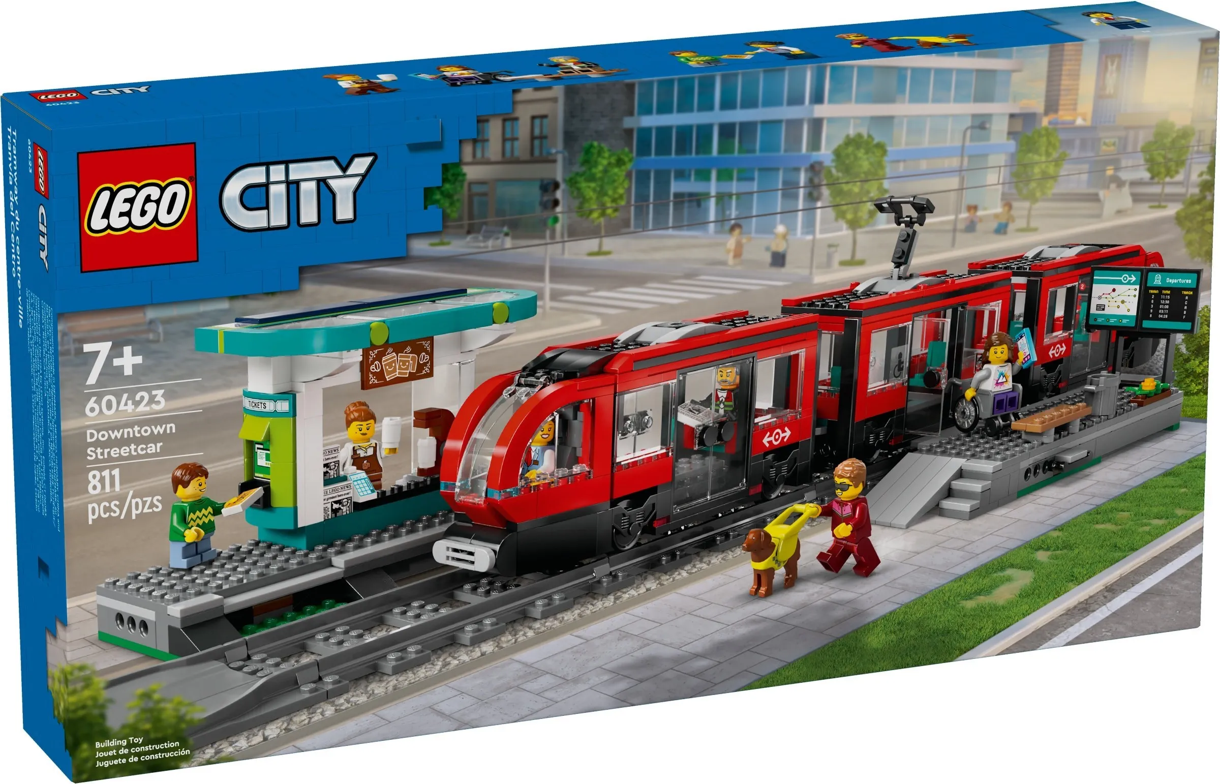 LEGO City Stadstram en station 60423 LEGO City Stadstram en station 60423
