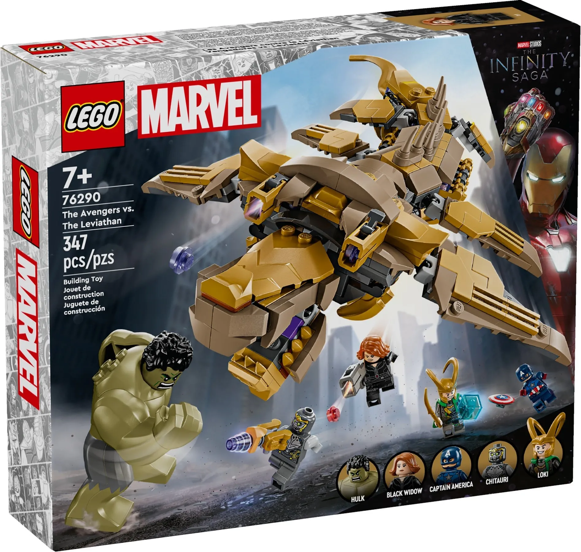LEGO Marvel De Avengers vs de Leviathan 76290
