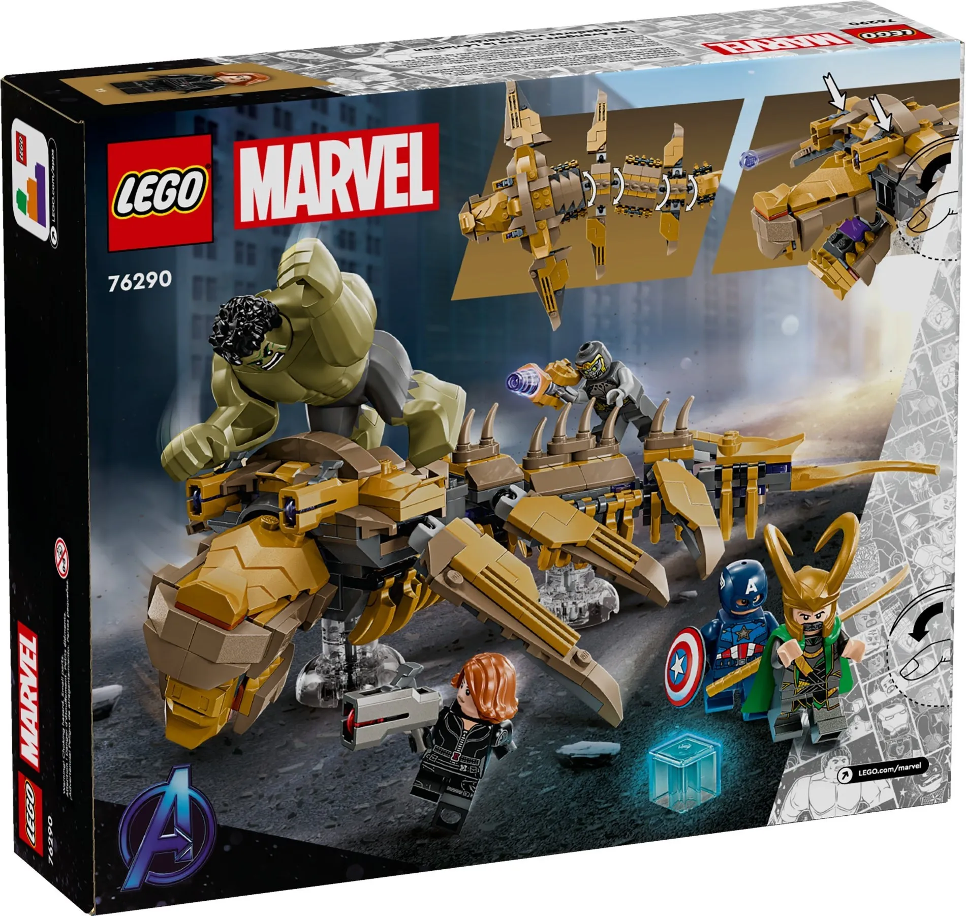 LEGO Marvel De Avengers vs de Leviathan 76290