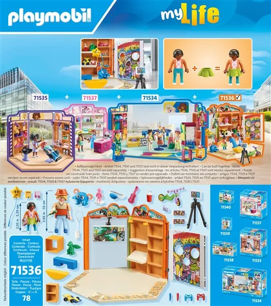 Playmobil My Life – Speelgoedwinkel 71536 Playmobil My Life – Speelgoedwinkel 71536
