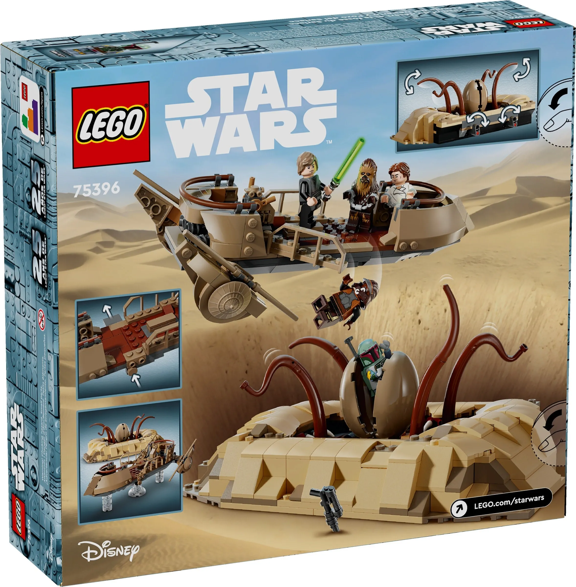 LEGO Star Wars Desert Skiff en Sarlacc-kuil 75396 LEGO Star Wars Desert Skiff en Sarlacc-kuil 75396