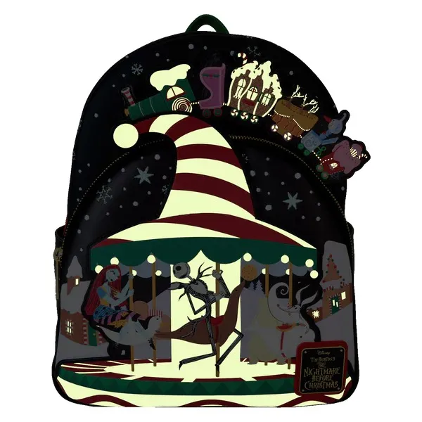LoungeFly – NBX – Journey To Christmas – Mini Backpack