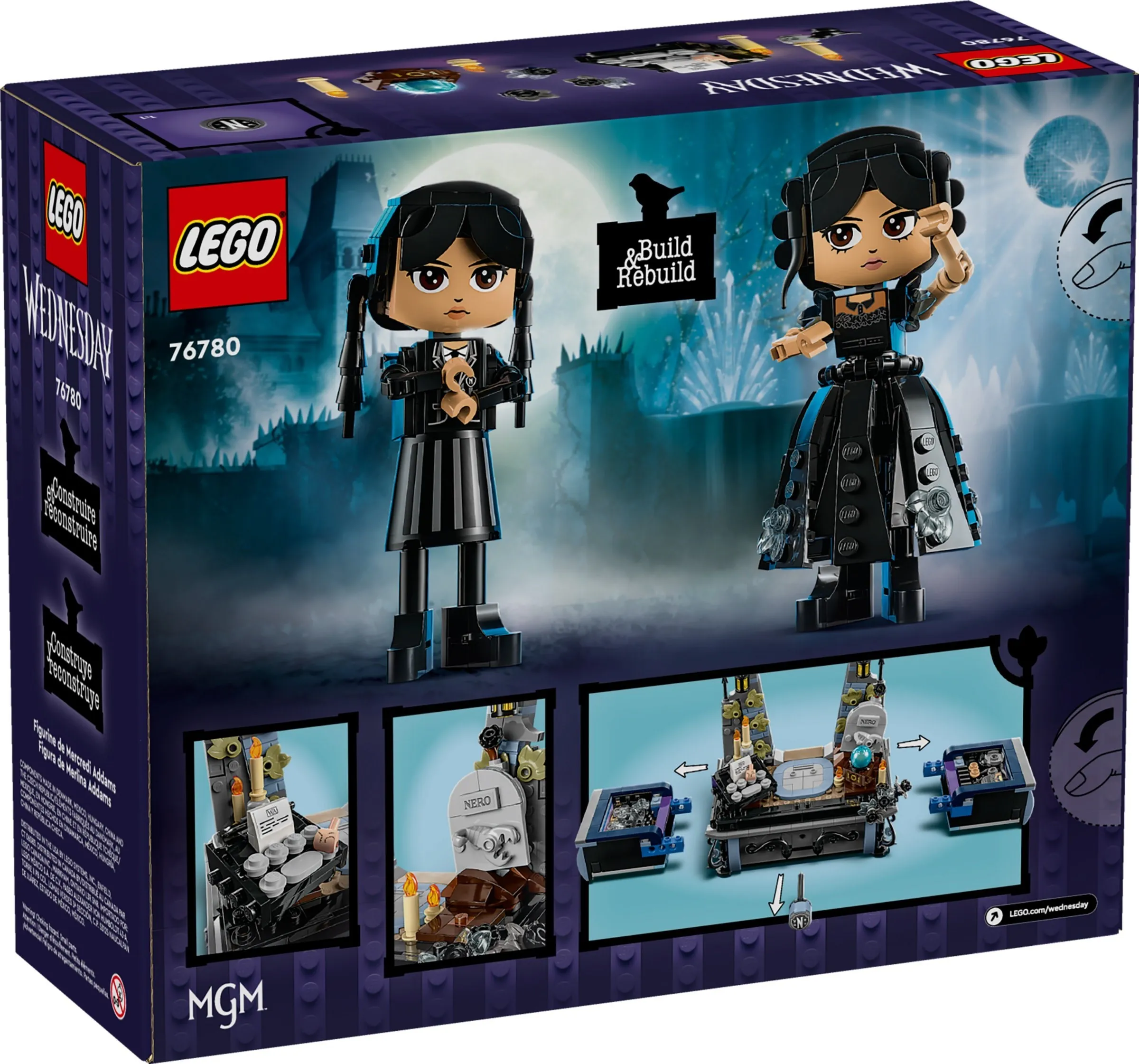 LEGO Wednesday – Wednesday Addams figuur 76780 LEGO Wednesday – Wednesday Addams figuur 76780