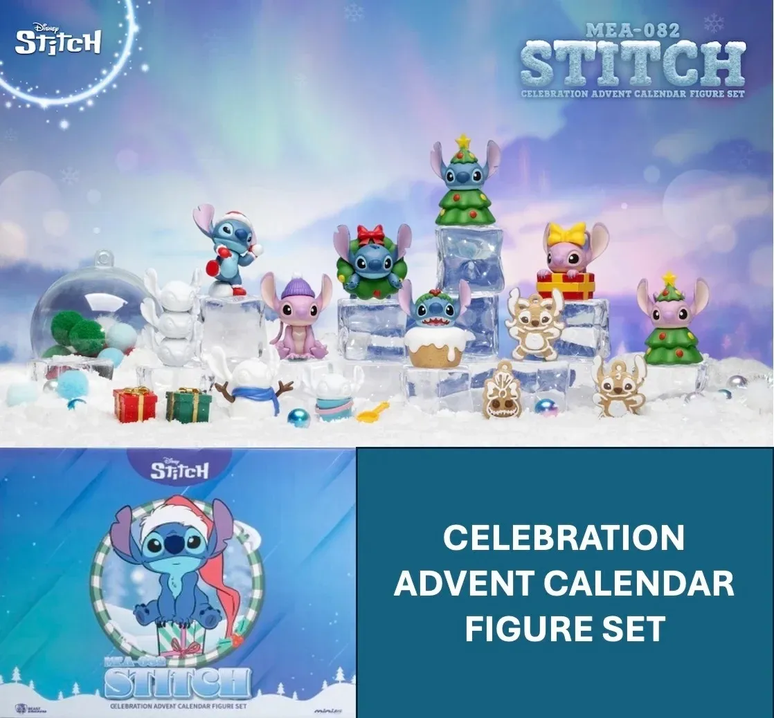LILO & STITCH – Stitch Celebration adventskalender figurenset