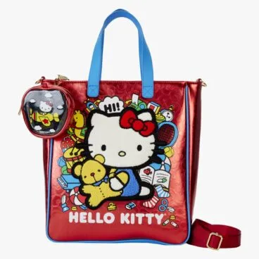 Loungefly – Hello Kitty – Tote bag with coin bag metallic