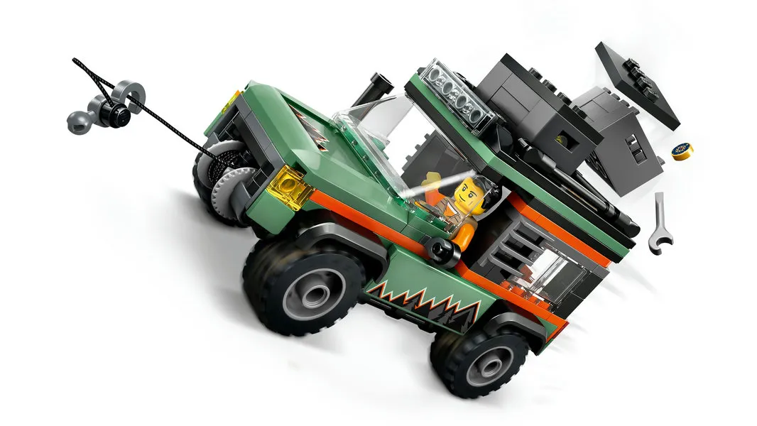 LEGO City 4×4 terreinwagen voor in de bergen 60447 LEGO City 4×4 terreinwagen voor in de bergen 60447
