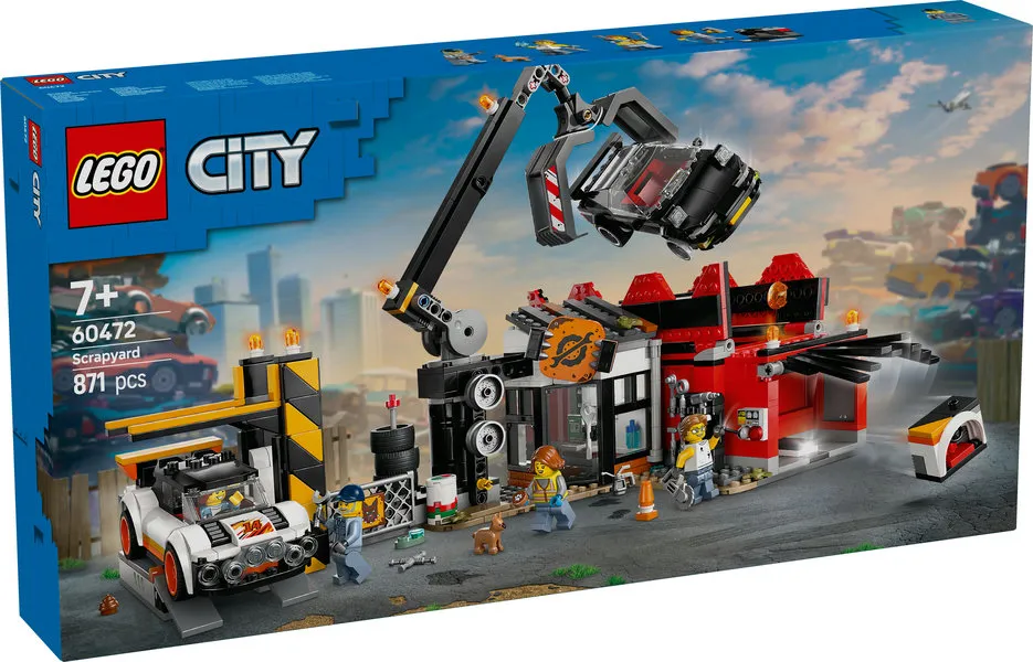 LEGO City Schroothoop met auto’s 60472