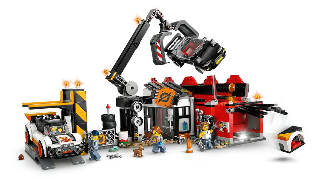 LEGO City Schroothoop met auto’s 60472