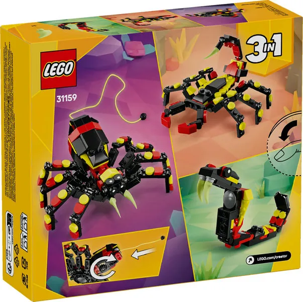 LEGO Creator Wilde dieren – Spannende spin 31159