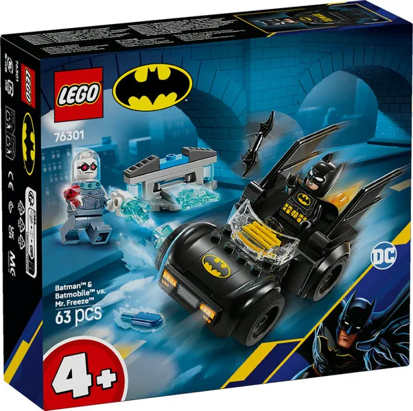 LEGO DC Batman en Batmobile vs. Mr. Freeze 76301
