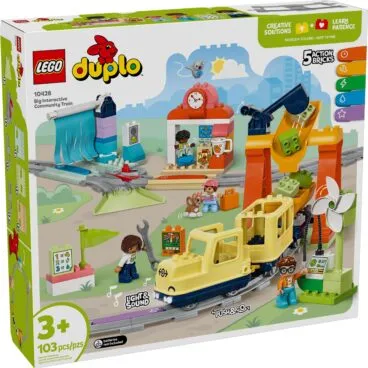 LEGO DUPLO Grote interactieve buurttrein 10428 LEGO DUPLO Grote interactieve buurttrein 10428