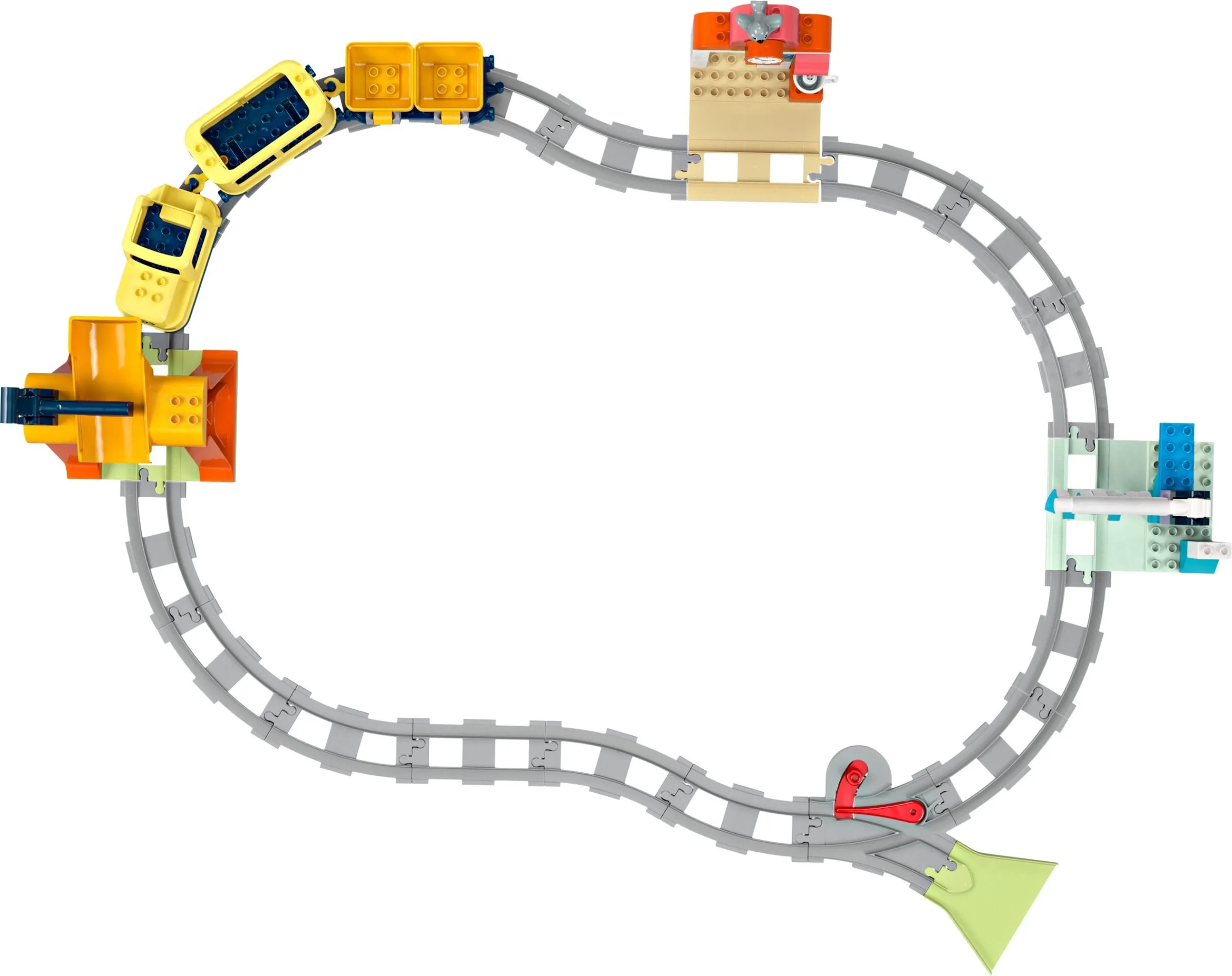 LEGO DUPLO Grote interactieve buurttrein 10428 LEGO DUPLO Grote interactieve buurttrein 10428