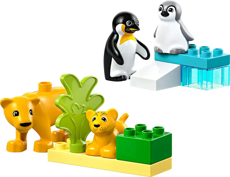 LEGO DUPLO Wilde dieren – Pinguïns en leeuwen 10442