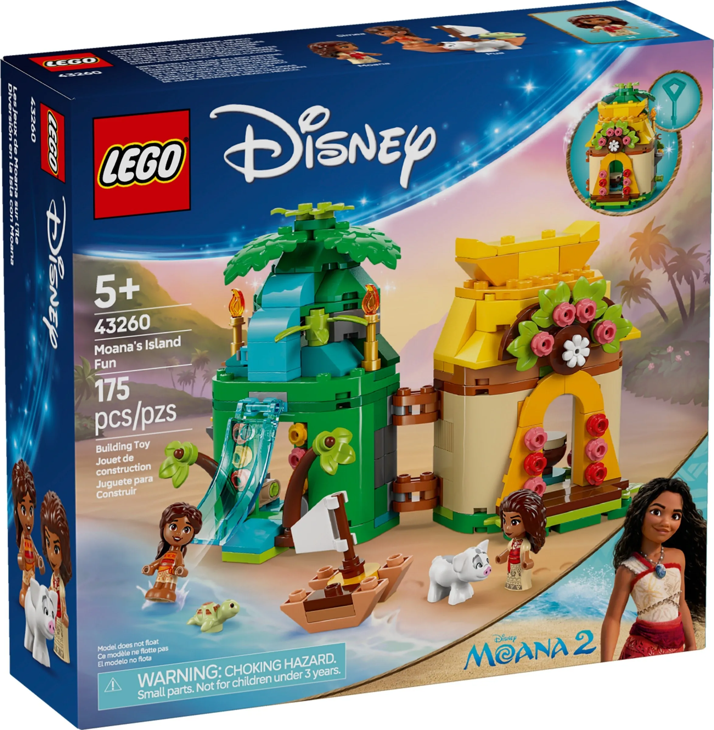 LEGO Disney Vaiana’s speeleiland 43260