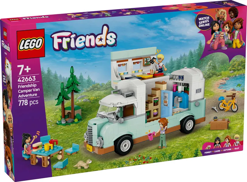 LEGO Friends – Campeeravontuur met vrienden 42663 LEGO Friends – Campeeravontuur met vrienden 42663